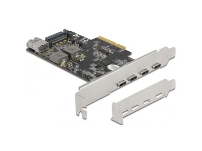 PCI Express x4 Karte zu 4
