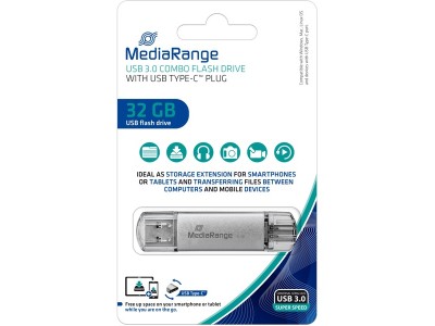 Kombo-Speicherstick 32 GB, USB-Stick