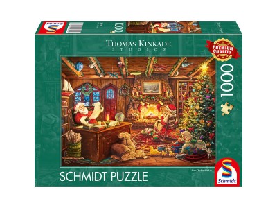 Thomas Kinkade Studios: Santa prüft die