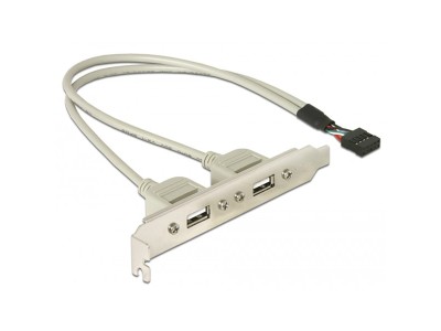 USB 2.0 Slotblende, 10 Pin