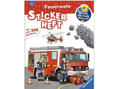 Wieso? Weshalb? Warum? Stickerheft - Feuerwehr