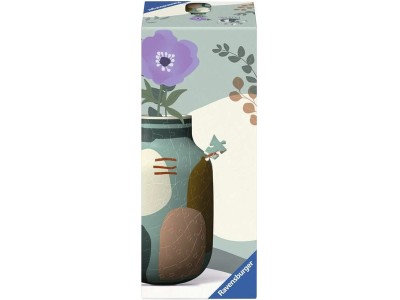 3D Puzzle Vase Organic Sage