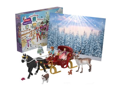 Großer Adventskalender Horse Club - Weihnachtliche