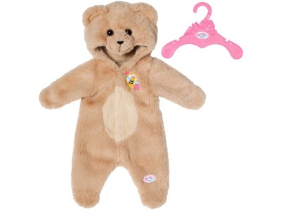 BABY born® Bär Kuschelanzug 43cm, Puppenzubehör