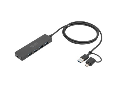 USB 3.0 Hub 4-Port Slim