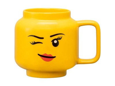 LEGO Keramiktasse Winking Girl, groß