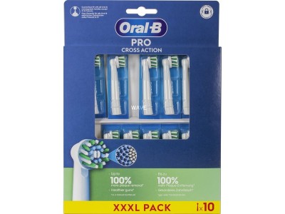 Oral-B Pro Cross Action Aufsteckbürsten 10er