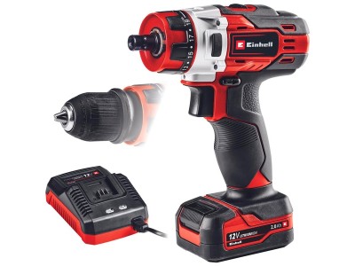 Akku-Bohrschrauber TE-CD 12/1 X-Li, 12Volt