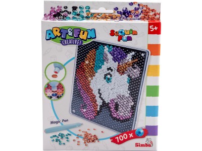 Art & Fun Sequin Einhorn, Basteln