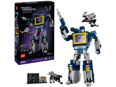 10358 Icons Transformers: Soundwave, Konstruktionsspielzeug