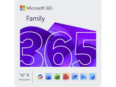 Office M365 Family 6 User , Office-Software