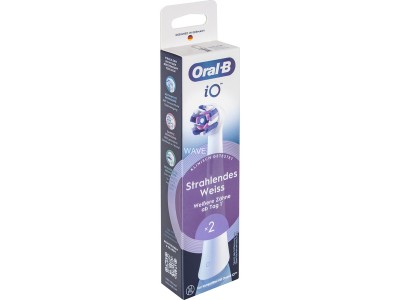 Oral-B iO Strahlendes Weiss 2er, Aufsteckbürste