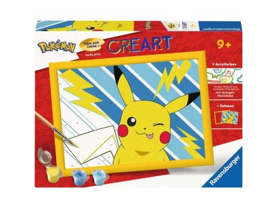 CreArt - Freches Pikachu, Malen