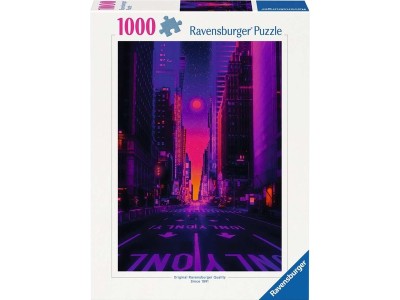 Puzzle New York in Neon