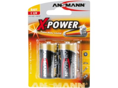 X-Power Alkaline Batterie Baby C /