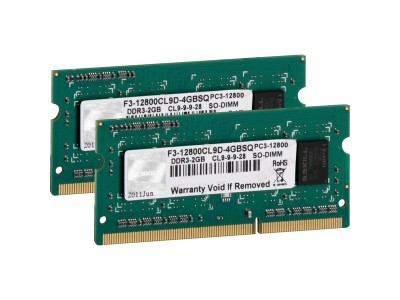 SO-DIMM 4 GB DDR3-1600 (2x 2