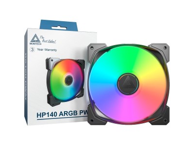 HP140 ARGB PWM 140x140x25, Gehäuselüfter