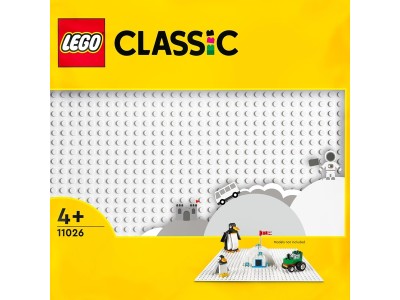 11026 Classic Weiße Bauplatte, Konstruktionsspielzeug