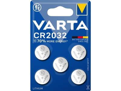 Lithium Coin Knopfzelle CR2032, 3Volt, Batterie