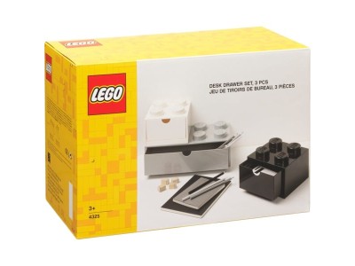 LEGO Schreibtischschubladen 3er-Set, Aufbewahrungsbox