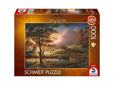 Terry Redlin: Sonnengold über reifen Feldern