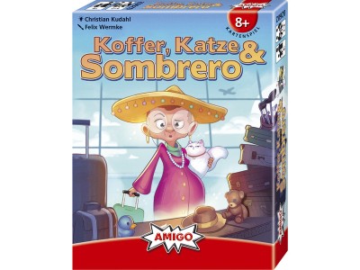 Amigo Koffer, Katze & Sombrero, Kartenspiel