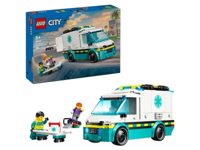 60451 City Rettungswagen, Konstruktionsspielzeug