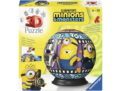 3D Puzzleball Minions 3