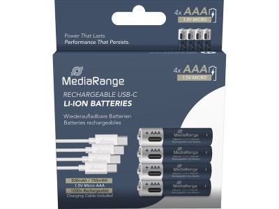 USB-C Li-Ion Akku, Mignon AA I