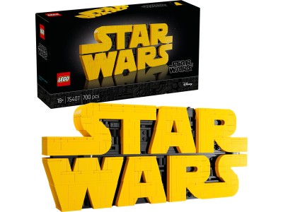 75407 Star Wars Logo aus LEGO