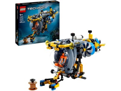 42201 Technic Tiefseeforscher U-Boot, Konstruktionsspielzeug