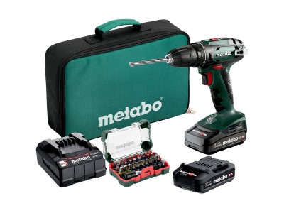 BS 18 Set (602207930) Akku-Bohrschrauber, 18Volt