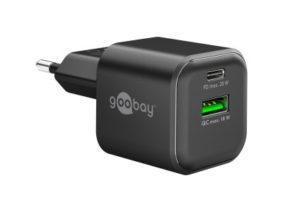 20 W USB-C PD GaN Dual-Schnellladegerät