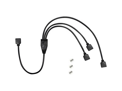 RGB-Verteiler 3-fach, Y-Kabel