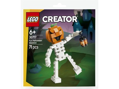 30717 Creator Lustiges Halloweenskelett, Konstruktionsspielzeug