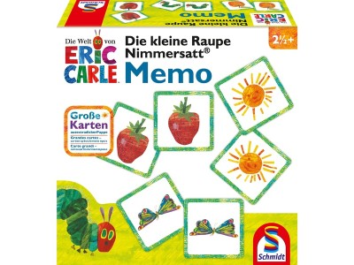 Die kleine Raupe Nimmersatt Memory, Gedächtnisspiel