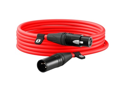 Premium XLR-Kabel XLR6M-R red