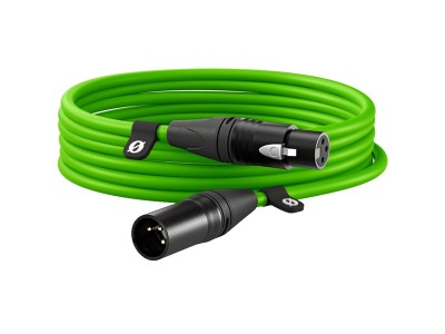 Premium XLR-Kabel XLR6M-G green