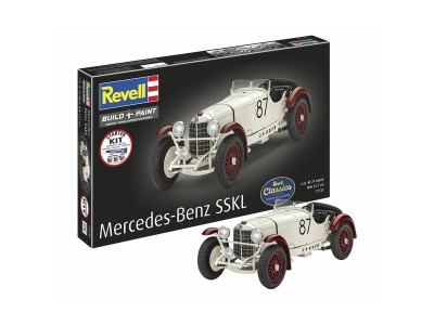 Starter Kit Mercedes-Benz SSKL, Modellfahrzeug