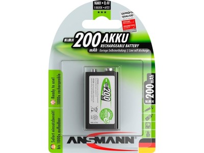 MaxE 200mAh NiMh, Akku