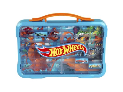 Hot Wheels - Sammelkoffervitrine mit Licht