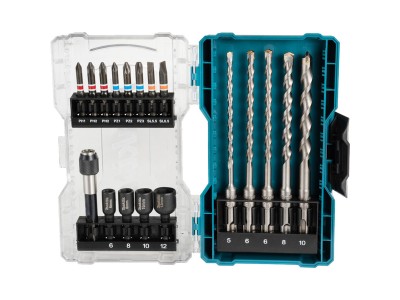 Bohrer-Bit-Set SDS Plus, 18-teilig, Bohrer- &