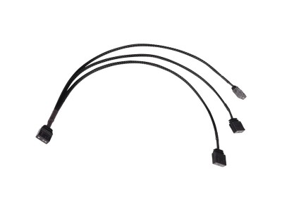 Y-Kabelsplitter aRGB 3-Pin auf 3x 3-Pin