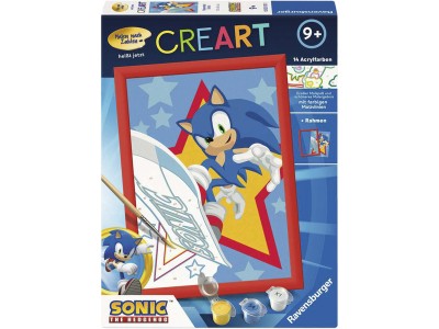 CreArt - Rasender Sonic, Malen