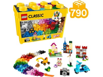 10698 Classic Große Bausteine-Box, Konstruktionsspielzeug