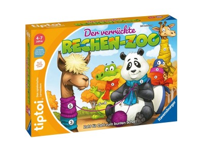 Tiptoi Der verrückte Rechen-Zoo, Brettspiel