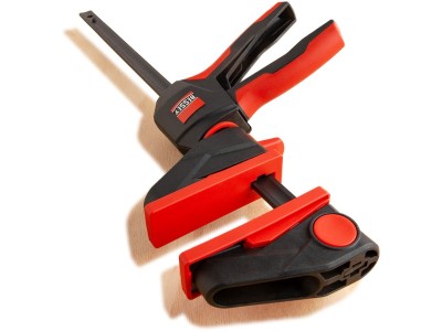 Einhandzwinge mit drehbarem Griff EZ360-45
