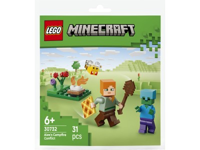 30732 Minecraft Alex` Begegnung am Lagerfeuer