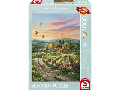 Thomas Kinkade Studios: Peaceful Valley Vineyard