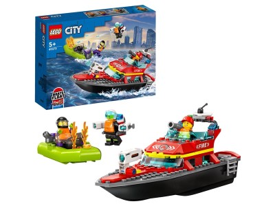 60373 City Feuerwehrboot, Konstruktionsspielzeug